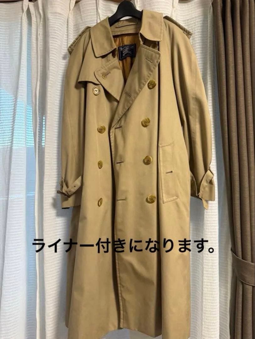 BURBERRY トレンチコート　ライナー付き BURBERRY（バーバリー） 美品/ 英国製 ライナー付 トレンチ コート 50