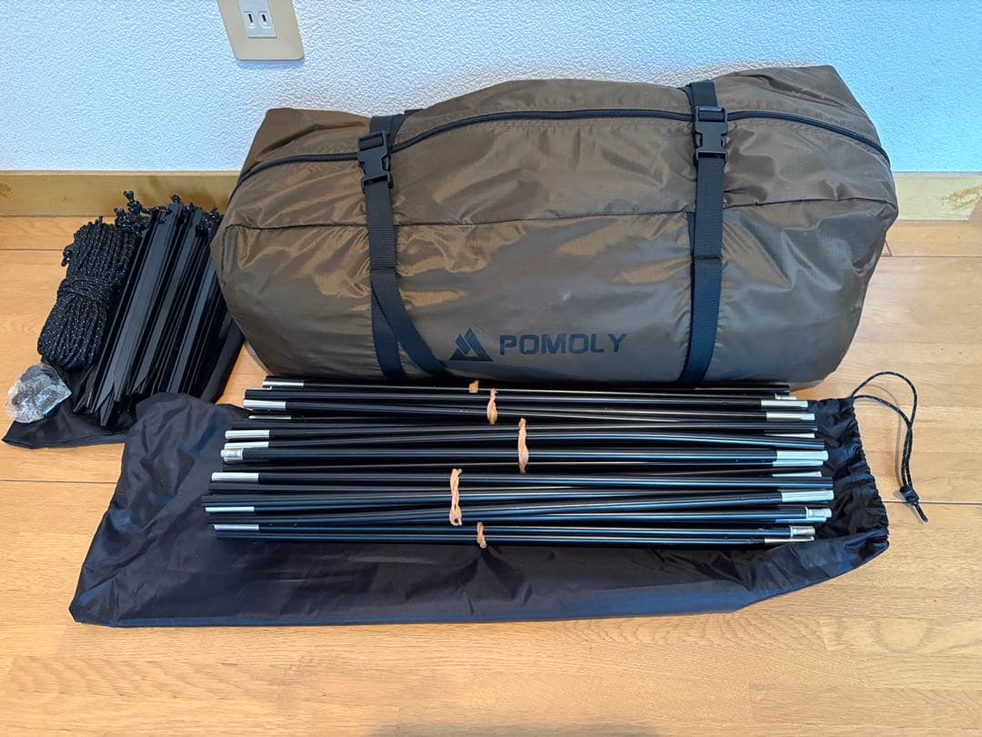 テント・タープ POMOLY domex4 POMOLY ドームテント | Dome X4 自立式テント キャンプ用 大型