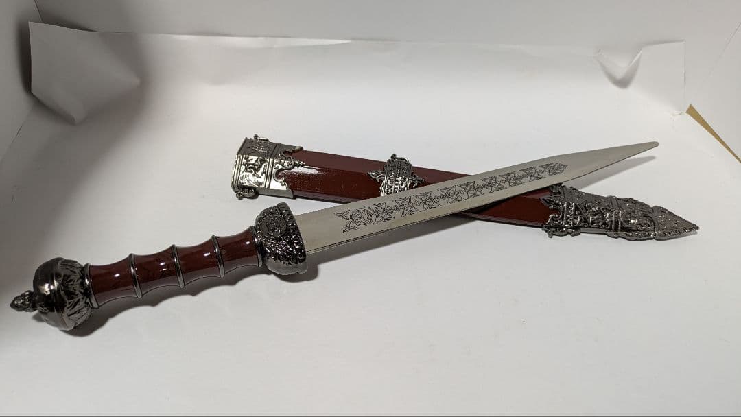 【値下げ】金属製 模造刀 西洋剣 儀式刀 短剣 グラディウス DENIX シーザースオード 4116 グラディウス 模造刀 | ミリタリー