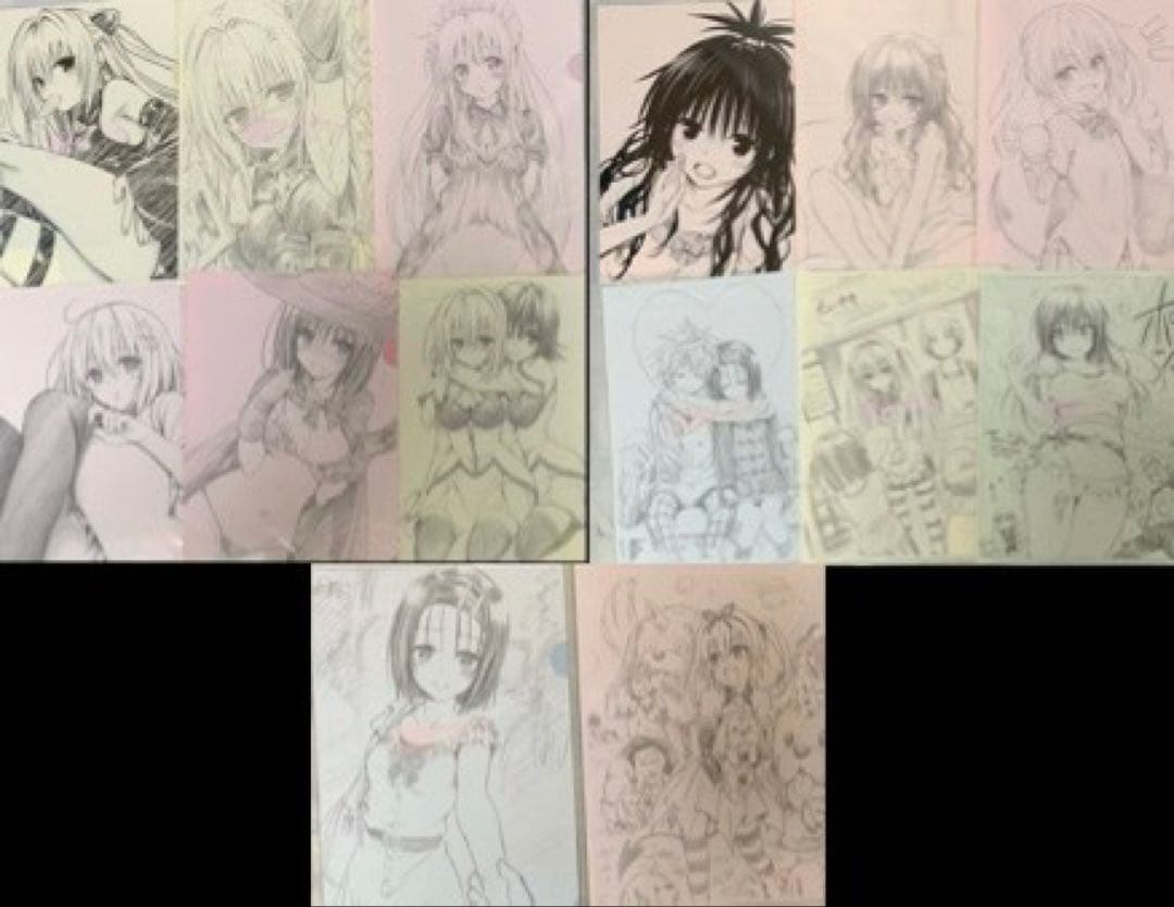 To LOVEる 原画展 原画展告知イラストA4 クリアファイル 全14種セット ToLOVEる原画展 凱旋 ナナ A4クリアファイル | Goo Goo Dept.