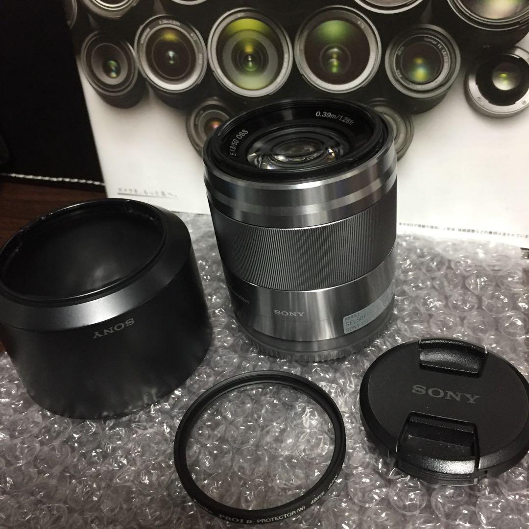 SONY★ミラーレス一眼★単焦点レンズ★E50mm F1.8★SEL50F18 カメラレンズ E 50mm F1.8 OSS APS-C用 ブラック SEL50F18 [ソニーE