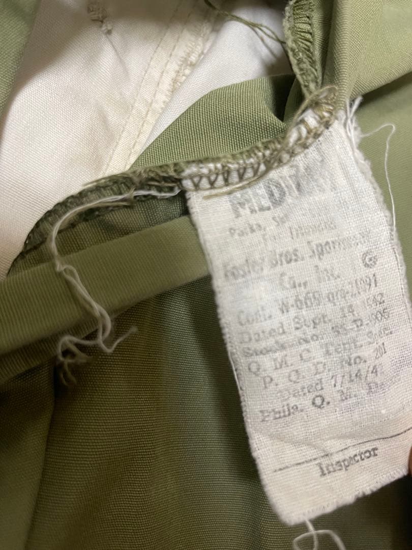 40s 米軍 スノーパーカー スモッグ U.S.Army リバーシブル M-42
