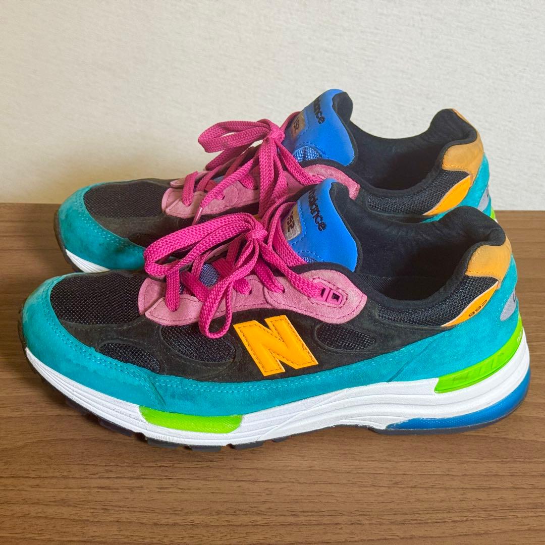 アルザス【希少】ニューバランス M992RE厚底ダッドスニーカー 2026年最新】m992reの人気アイテム - メルカリ
