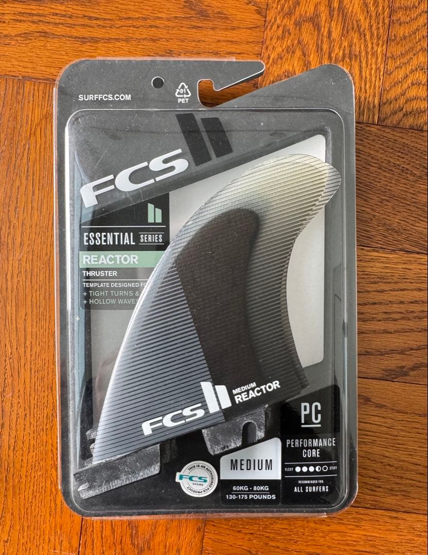 サーフィン・ボディボード fcs2 REACTOR medium FCS II REACTOR TRI FIN SET - FCS JAPAN