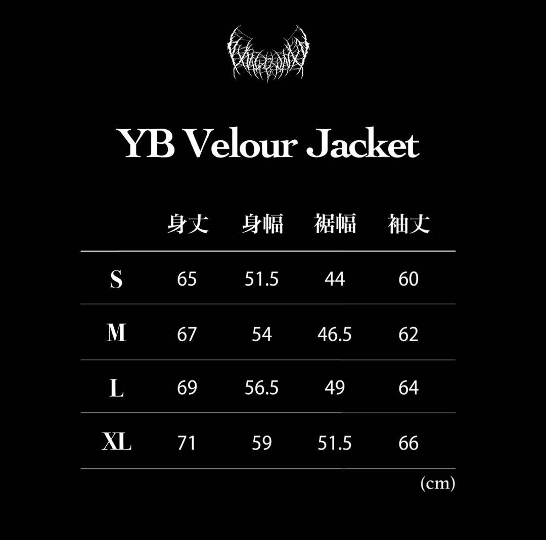 YB Velour Jacket YXNGBRATZ Mサイズ White - メルカリ