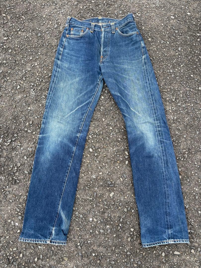 90s LEVIS201XX made in usa 1998 ヒロ Vintage Levi's 502xx Japanese 90s Selvedge Distressed Denim - Etsy