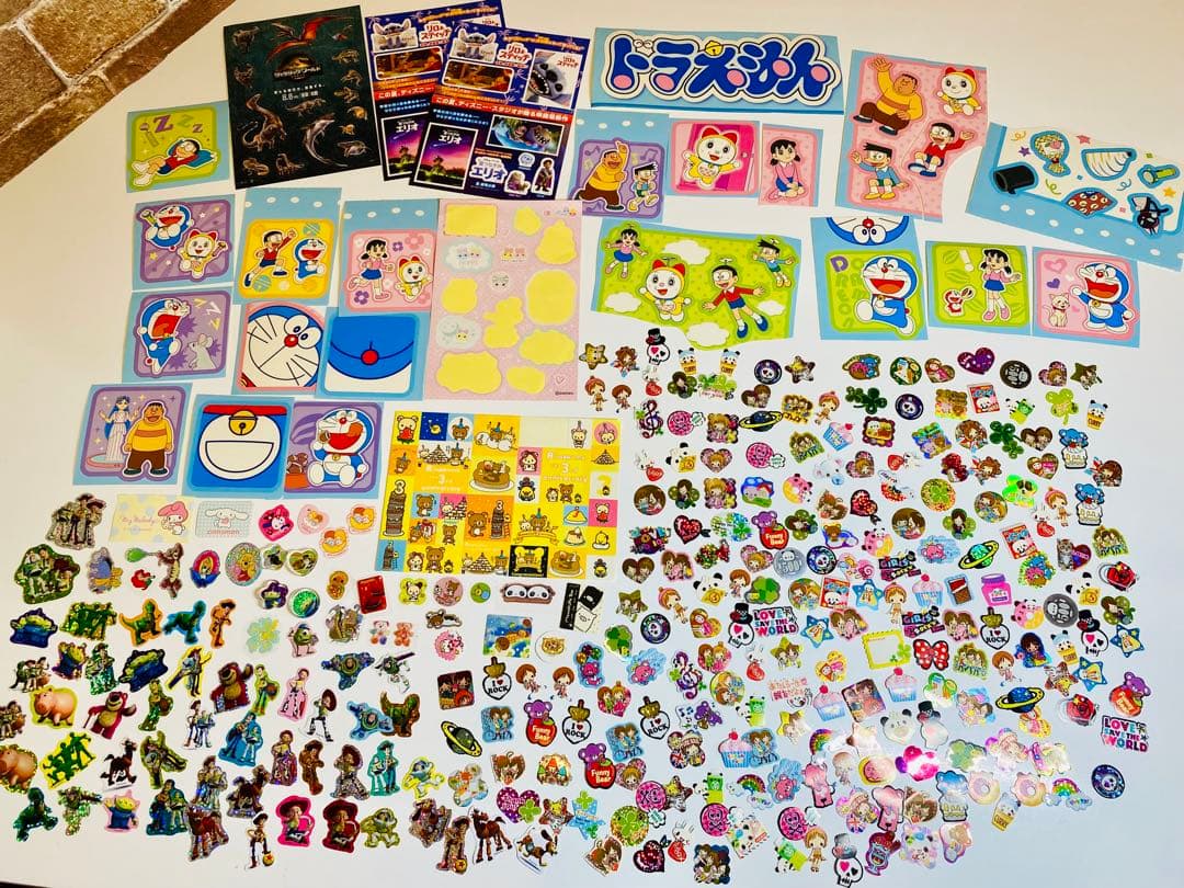 激レア❗️平成レトロ！リラックマ初期！フレークシール大量360枚以上