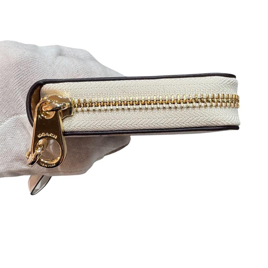 COACH コーチ フラワーデザイン 長財布 ギフト プレゼント 誕生日 記念