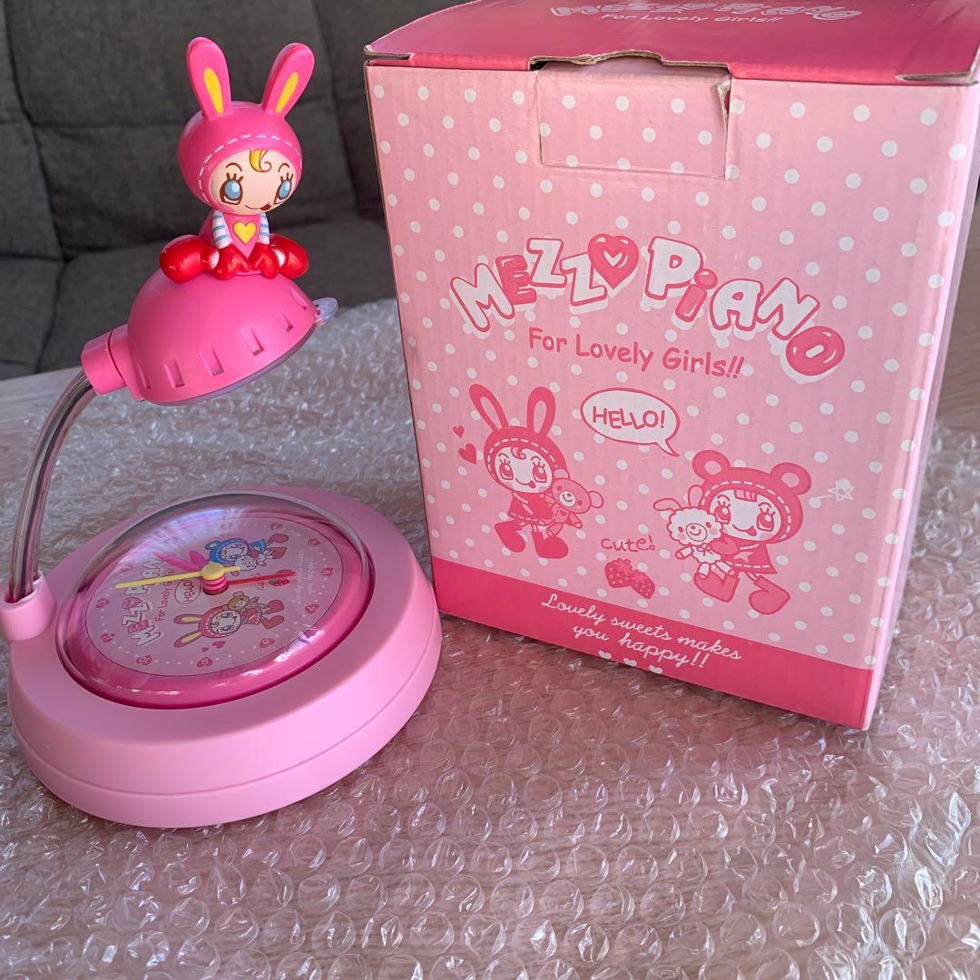 メゾピアノ　ライト付きアラームクロック 楽天市場】【P20倍 3/3〜3/11】ミニライトクロック アラーム音 ライト