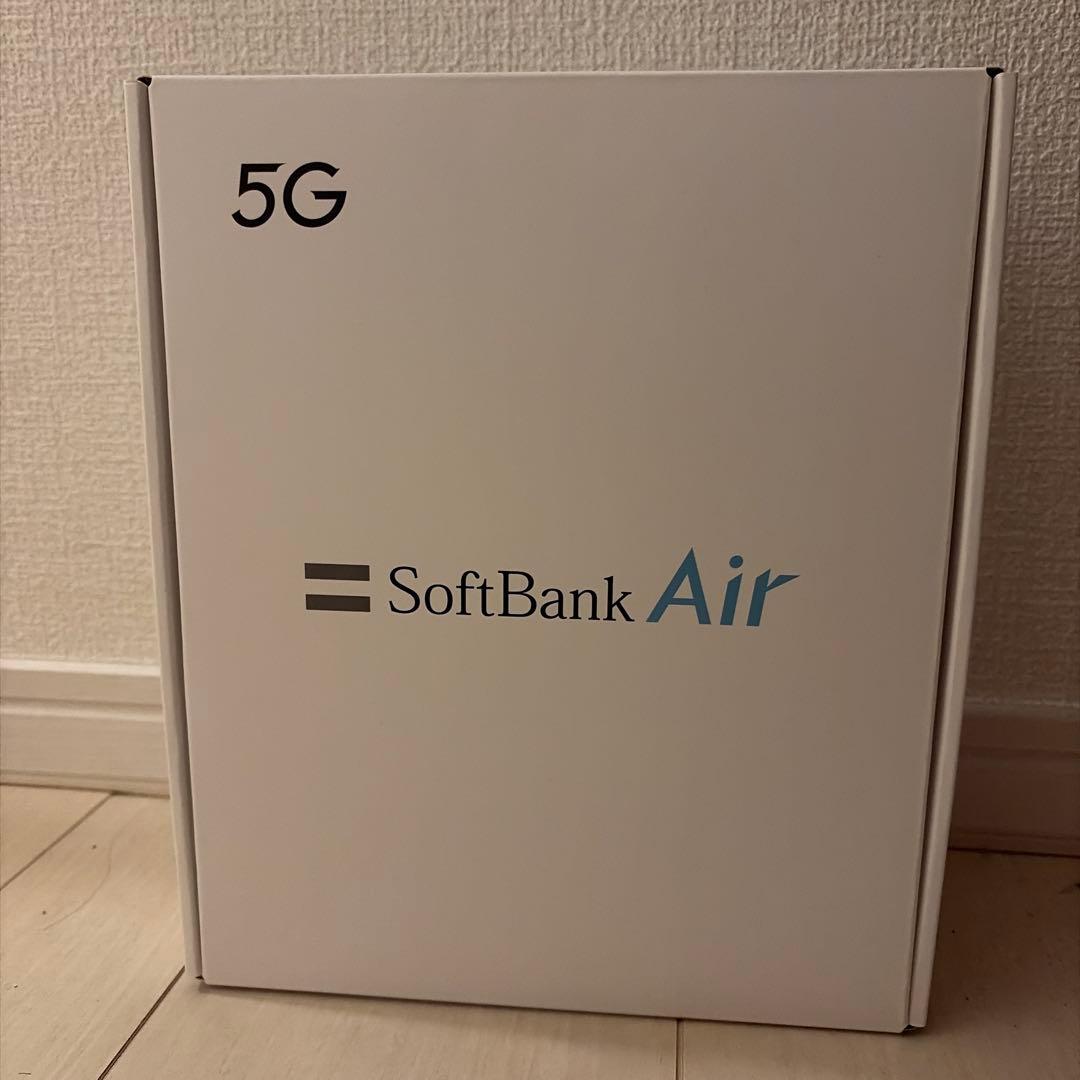 残債無し、新品未使用】SoftBank Air ターミナル6 - メルカリ