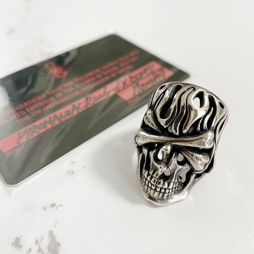 GUCHO　ガッチョ　パイロマニアック Verクロスボーン リング 限定アイテム Gucho ガッチョ パイロマニアック クロスボーンリング スカルリング