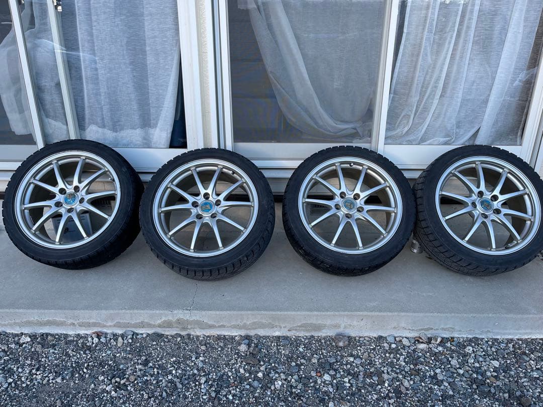 た*い様 18インチ ホイールセット 10スポークデザイン A-TECH インプ WEDS（ウェッズ） 18インチホイール 選べるデザイン マツダスピード