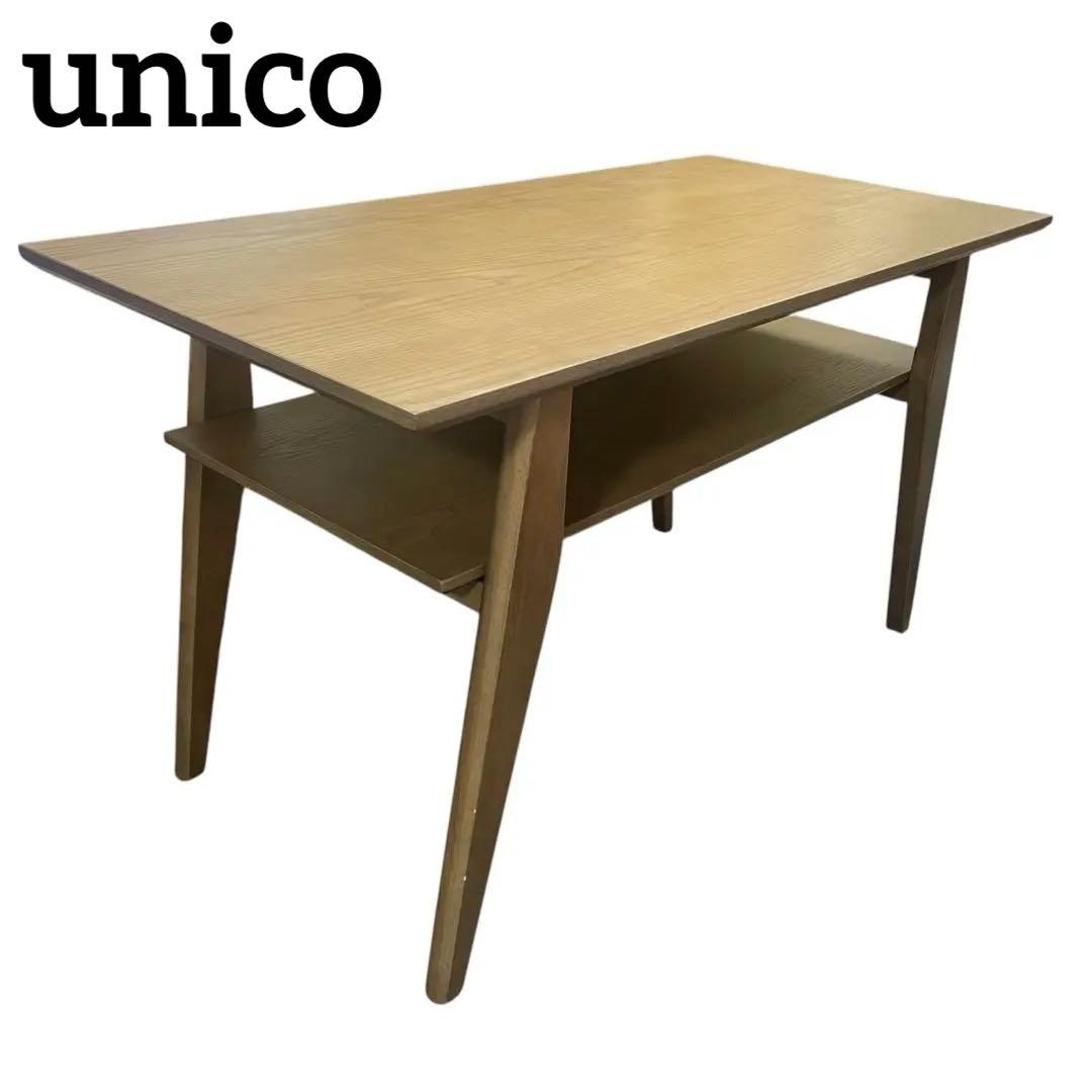 ◯unico ウニコ MASON カフェテーブル W1000 オーク材 人気のunicoウニコのKURT(クルト)シリーズのカフェテーブルです