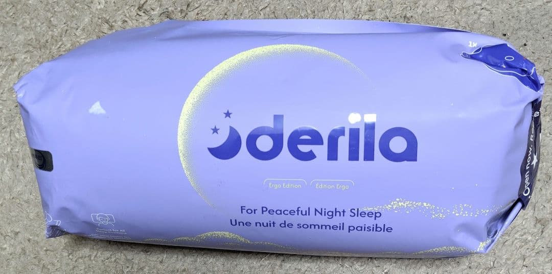 derila Ergo Edition 枕　新品未開封 Amazon｜デリラ枕 | 頸部メモリーフォームサイド、背中、うつ伏せ枕