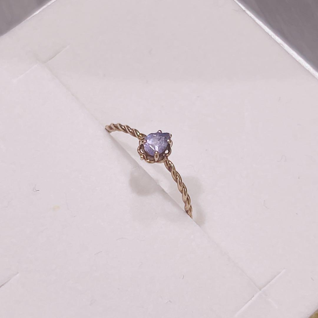 リング　11号　K10 タンザナイト　PePe ゴールド　極細 リング 11号 K10 タンザナイト PePe ゴールド 極細 楽天市場