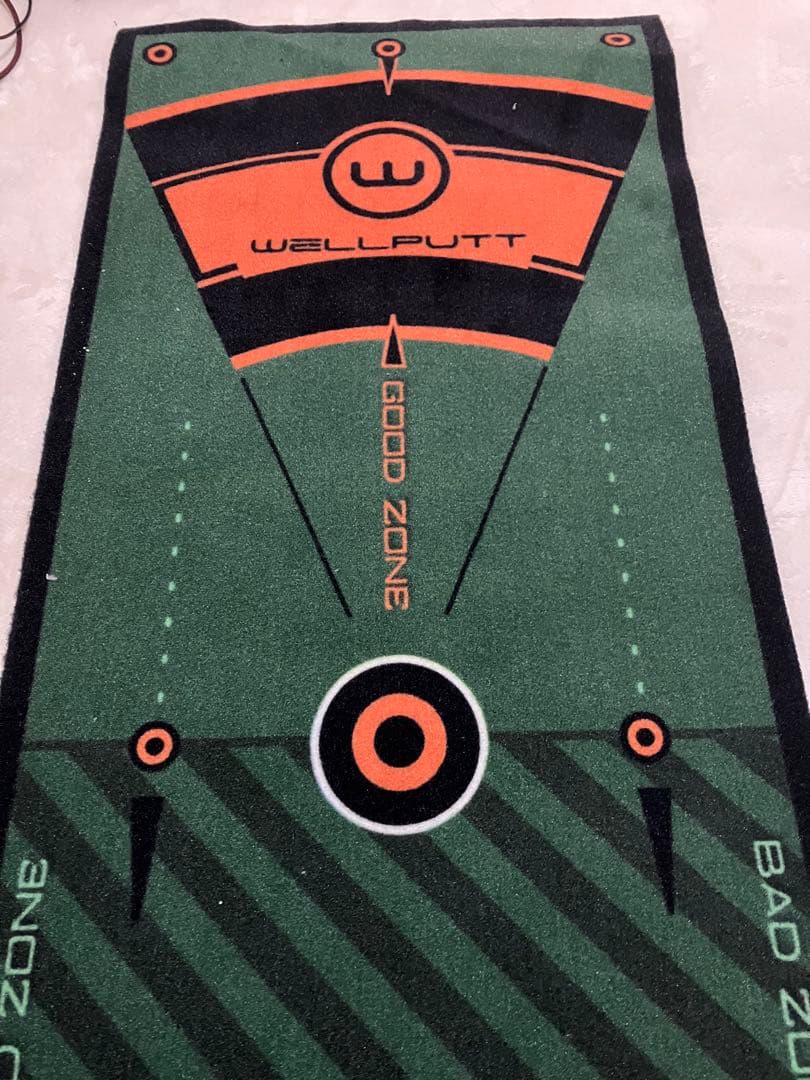 well putt 4m パターマット　練習器具 練習器具】Wellputt ウェルパット パターマット 4メートル グリーン