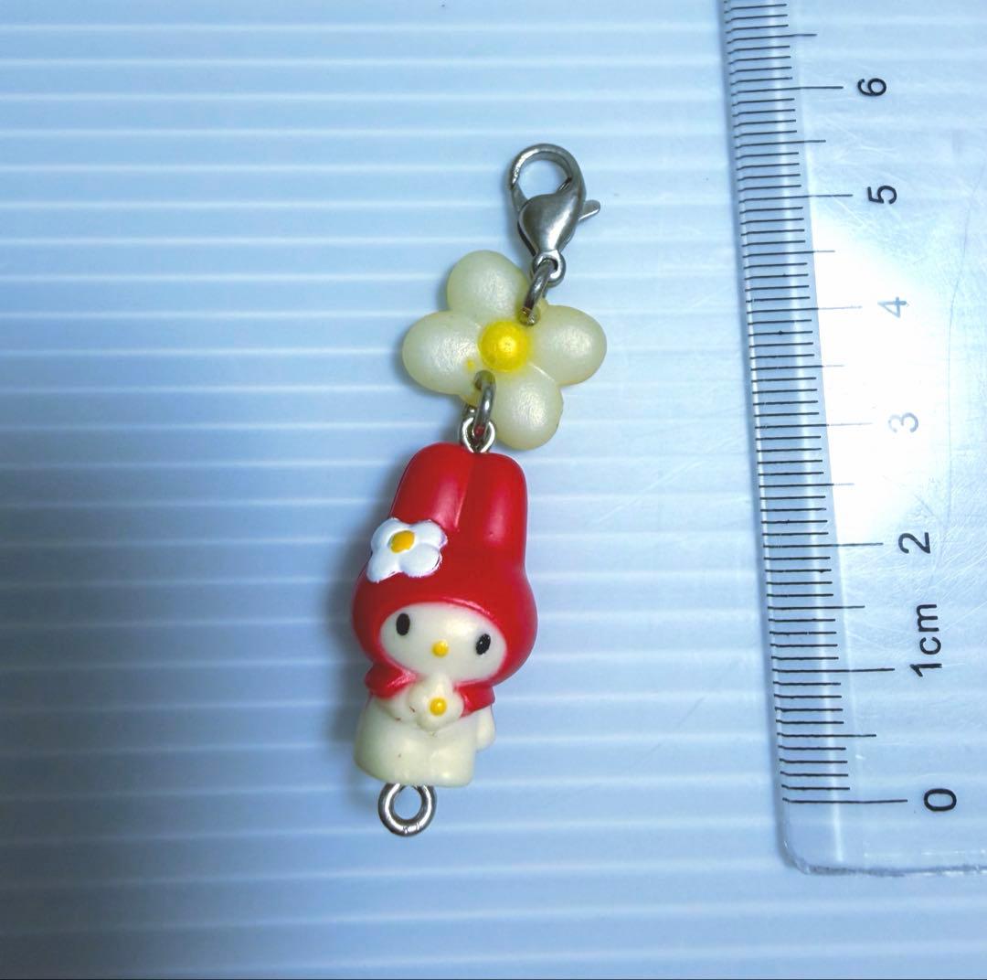 ② ファスナーマスコット つながる マイメロディ 平成レトロ サンリオ