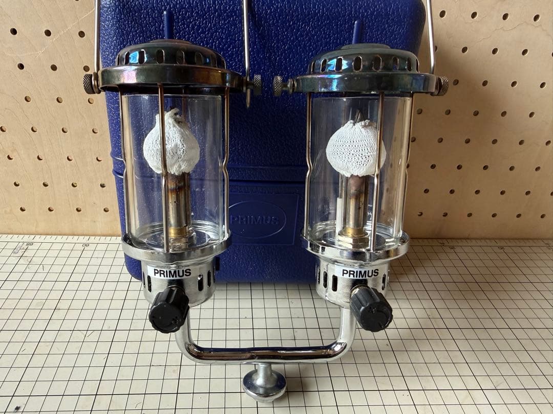 【動作確認済み】PRIMUS ツインランタン 廃盤品 IP-200LA 動作確認済み】PRIMUS ツインランタン 廃盤品 IP-200LA K107393054