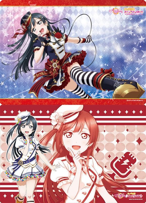 ラバーマット/ラブライブ虹ヶ咲学園/ニジガク/優木せつ菜/2種/プレイマット サプライ】「ラブライブ！虹ヶ咲学園スクールアイドル同好会」から