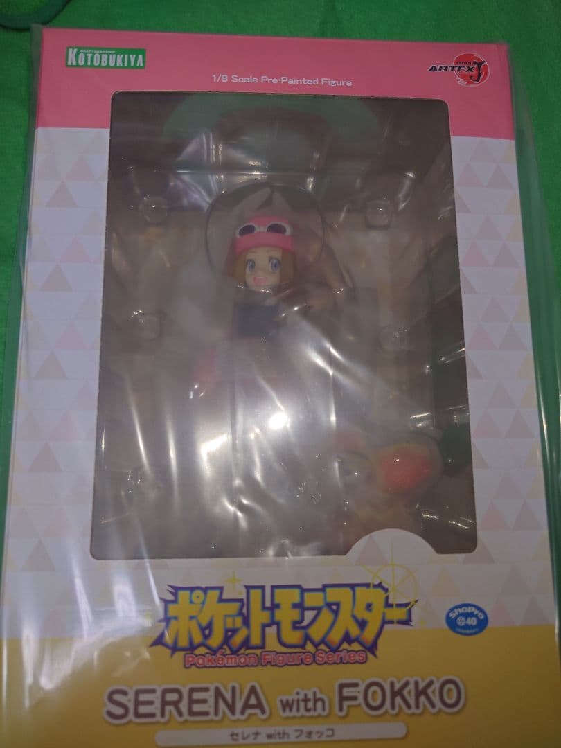 ポケットモンスター　セレナ　フィギュア　コトブキヤ ポケットモンスター』セレナ with フォッコがコトブキヤから1/8