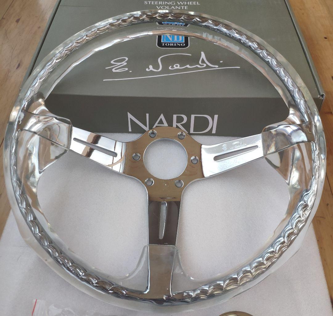 新品・未使用品 アクリル ツイスト ステアリング クリアー 3スポーク 2.jpg