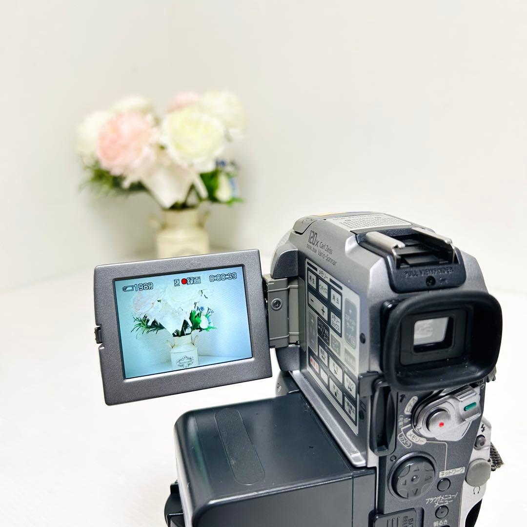 希少動作品 SONY miniDVハンディカム ビデオカメラ DCR-PC120 - メルカリ