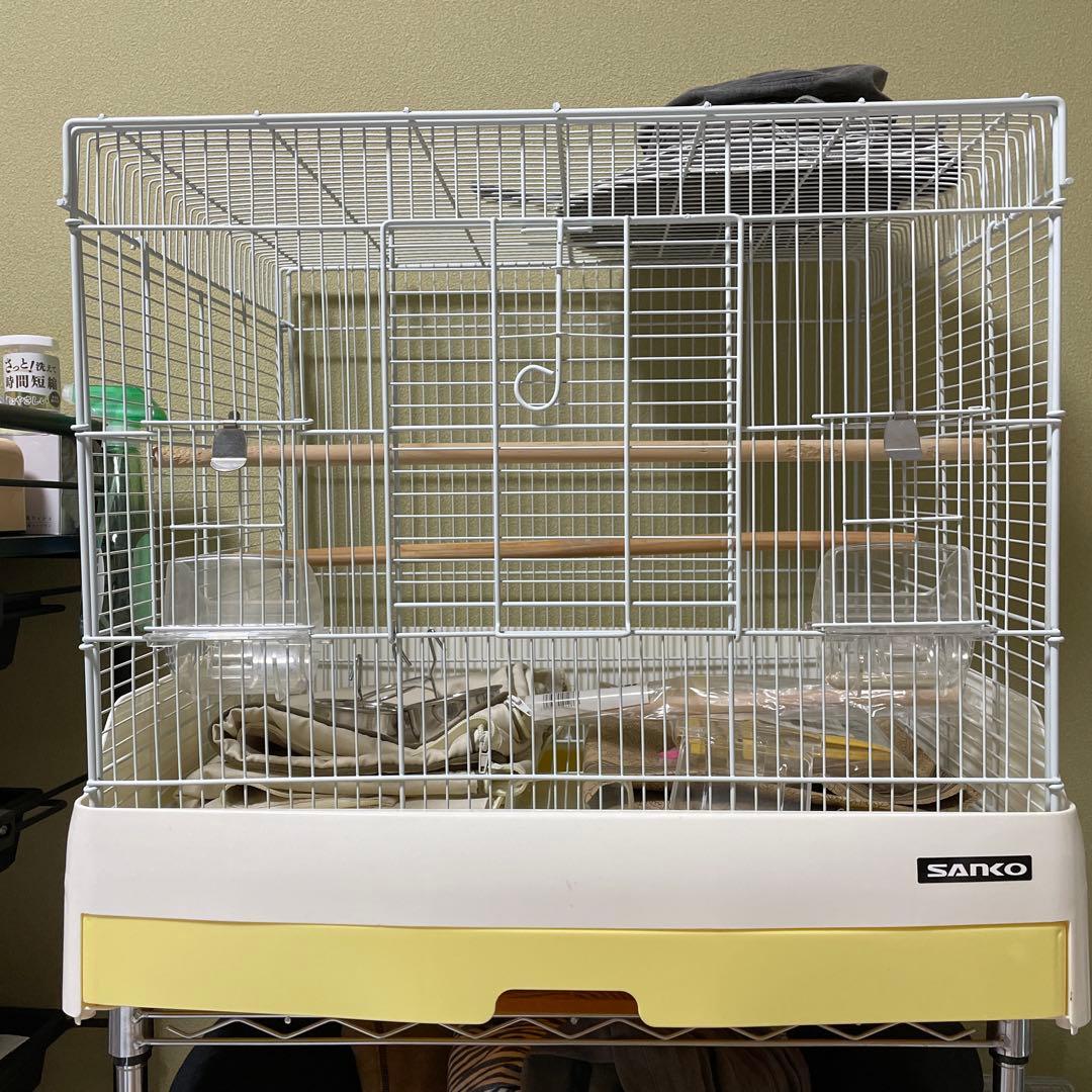 SANKO 鳥かご 60cm ステンレスボウル付き SANKO 鳥かご 60cm ステンレスボウル付き - メルカリ