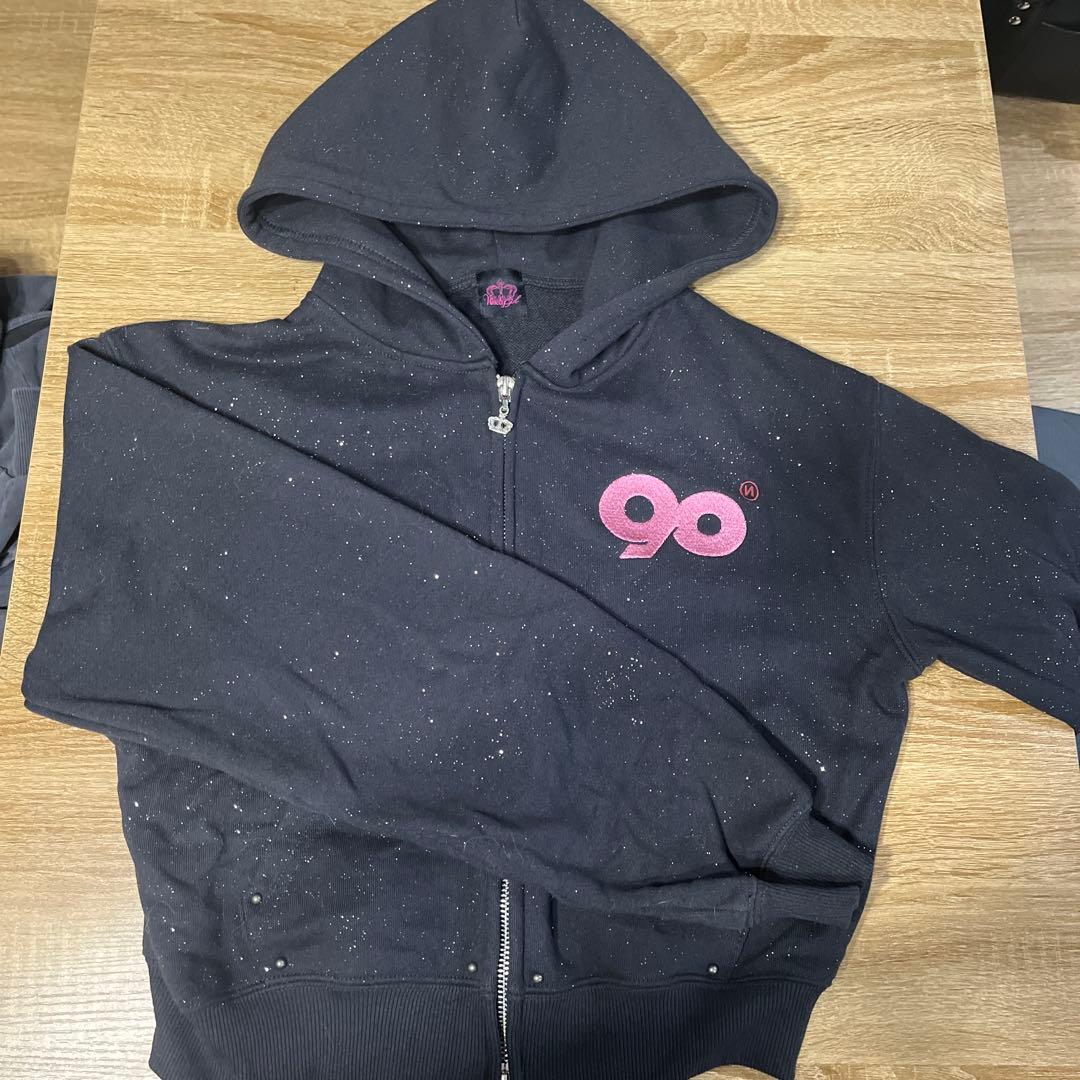 短丈パーカー Double Zip-Up Short Hoodie - ダブルジップショートフーディー【短丈