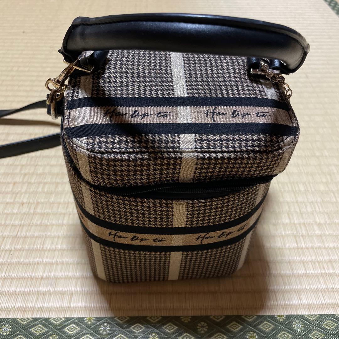 値下げ◯her lip to Jacquard Vanity Bag バニティ - メルカリ