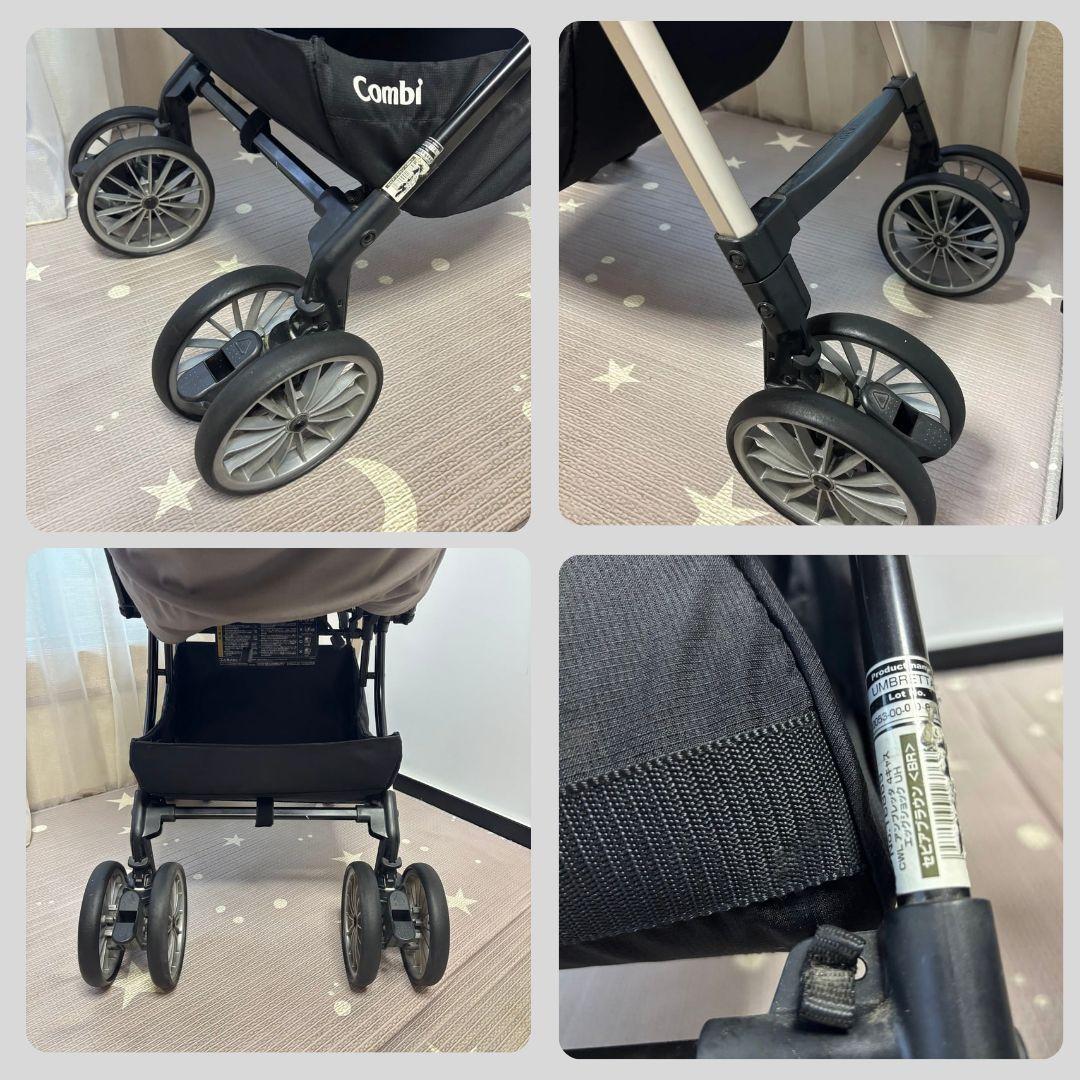 《美品❣️》コンビ　ベビーカー　アンブレッタ　4キャスエッグショック　UH⭐︎