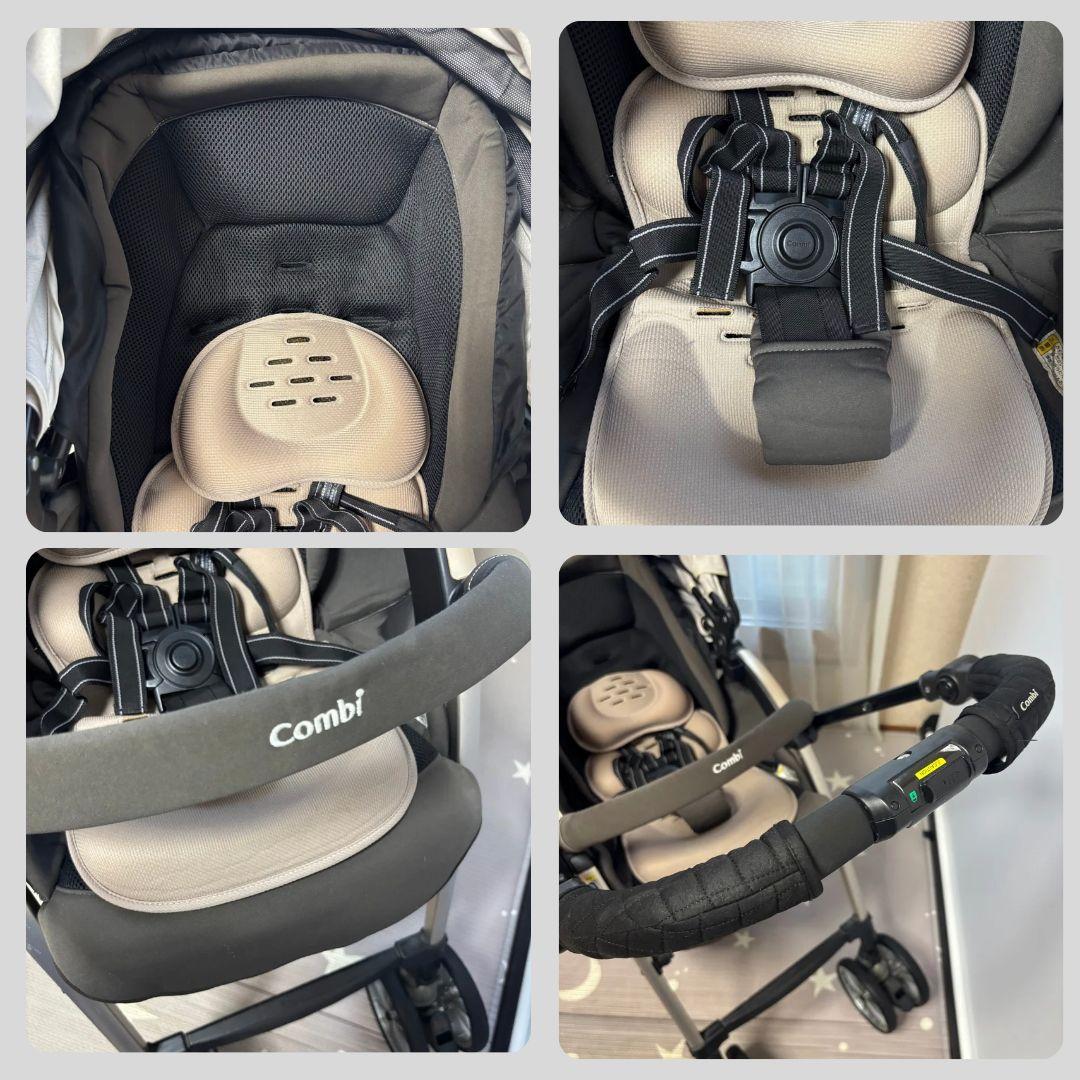 《美品❣️》コンビ　ベビーカー　アンブレッタ　4キャスエッグショック　UH⭐︎