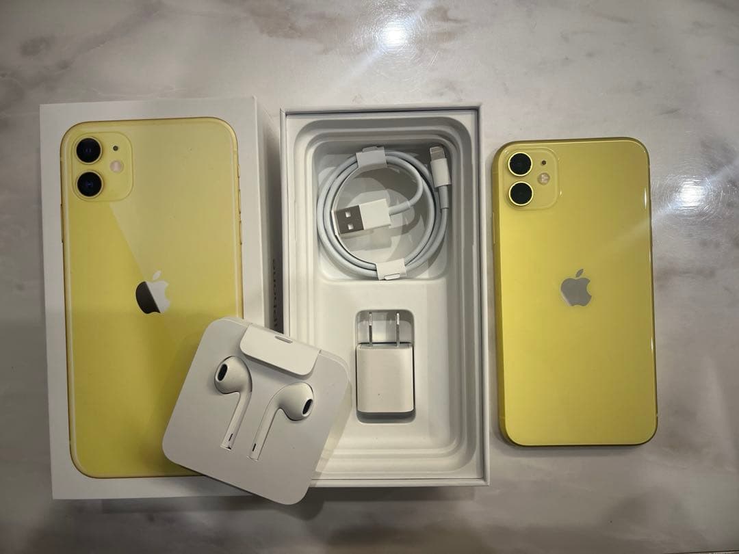 Apple iPhone 11 イエロー 本体 iPhone 11 (SIMフリー)｜UQ mobile代理店 ゲオモバイル