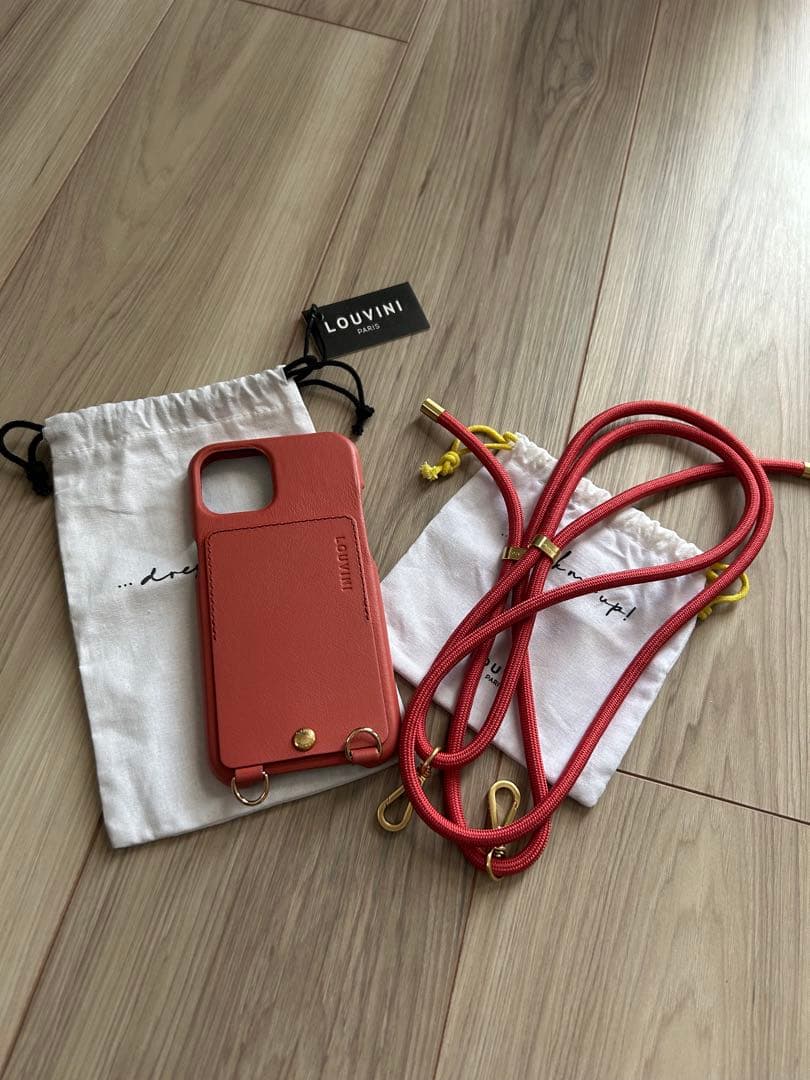 期間限定値下げ⭐︎未使用　LOUVINI iPhone14 スマホケース ☆MagSafe対応スマートフォンケース MILO BLACK