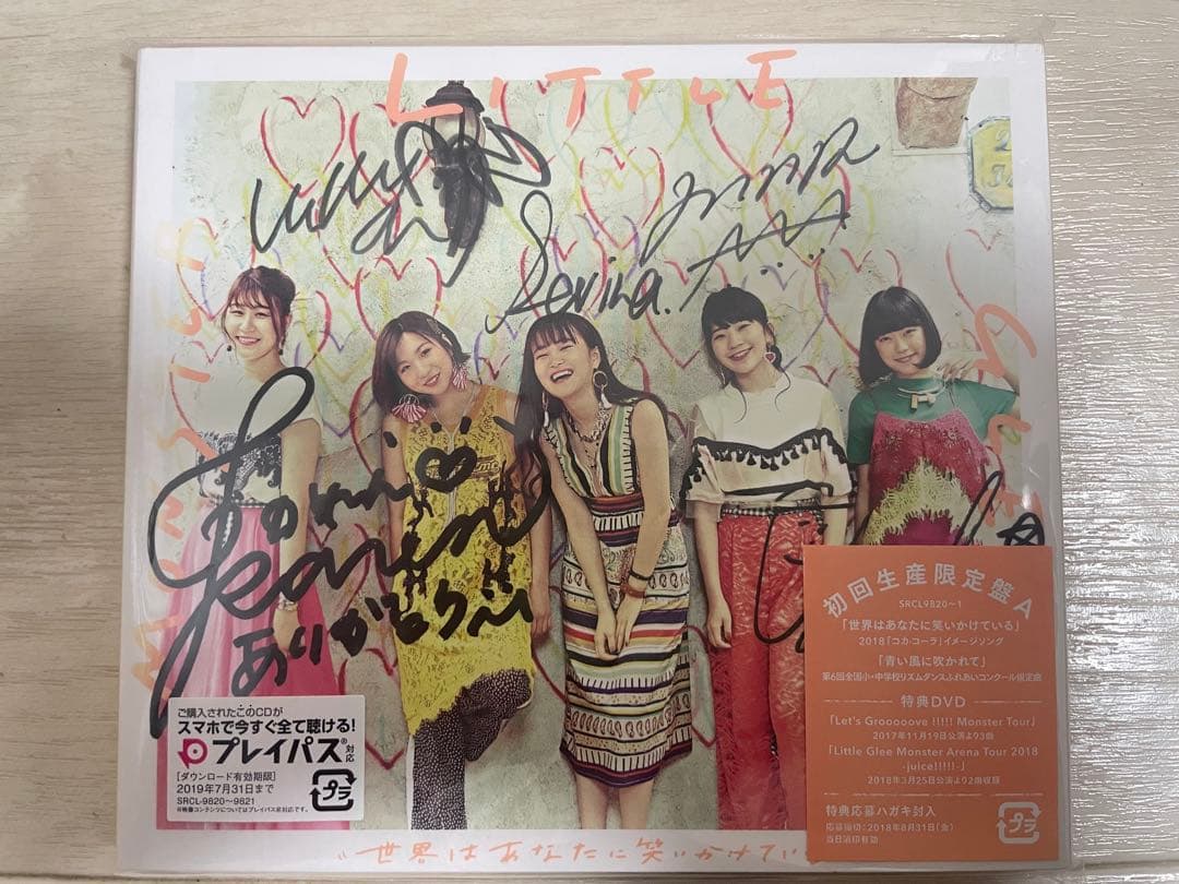 リトグリ　サイン入り初回生産限定CD Little Glee Monster 10th Anniversary Christmas Special Live開催