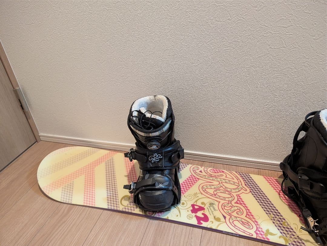 【4点セット】スノーボード ケース×板×ビンディング×ブーツ スノボ