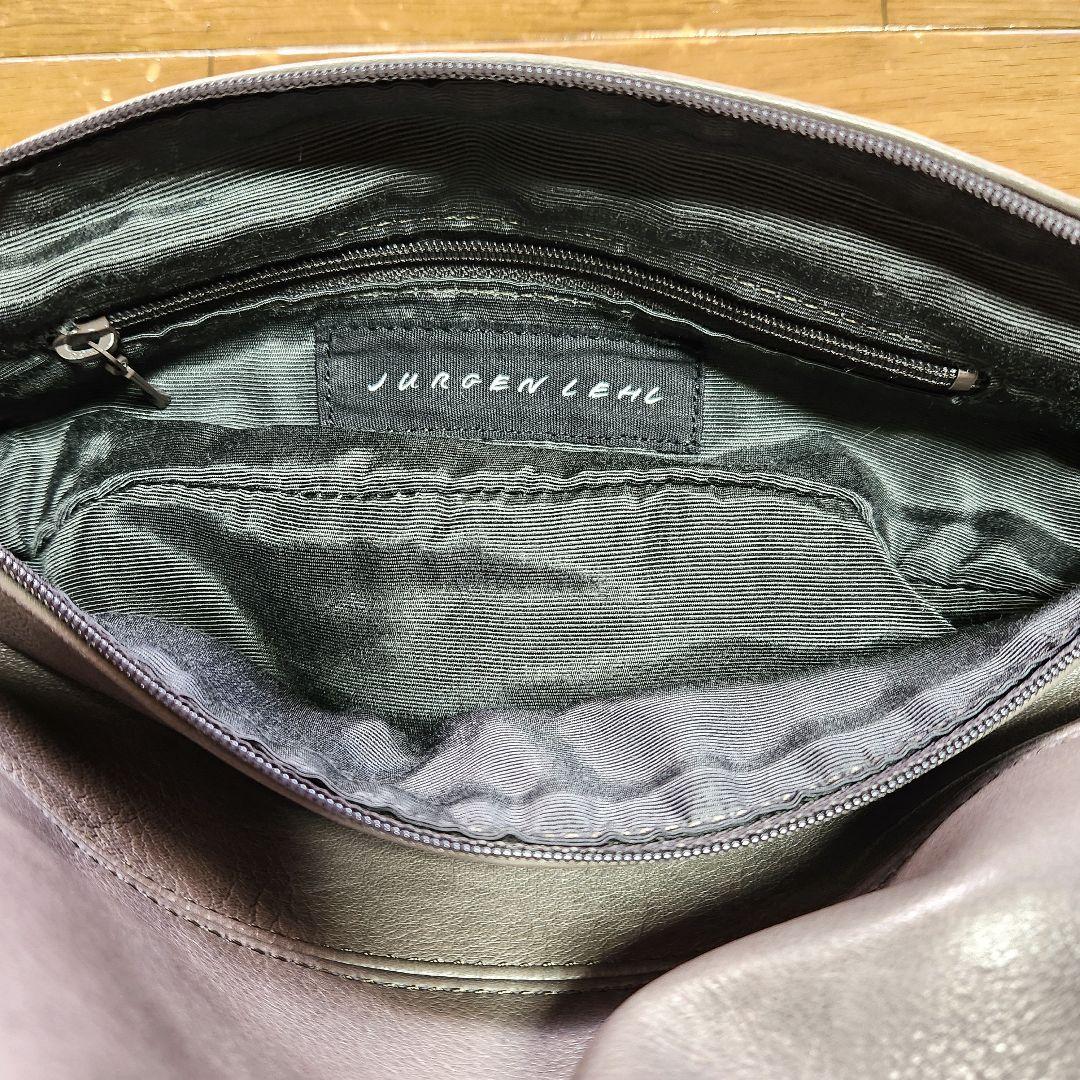 ヨーガンレール ラグビーボールショルダーバッグ グレージュ - メルカリ