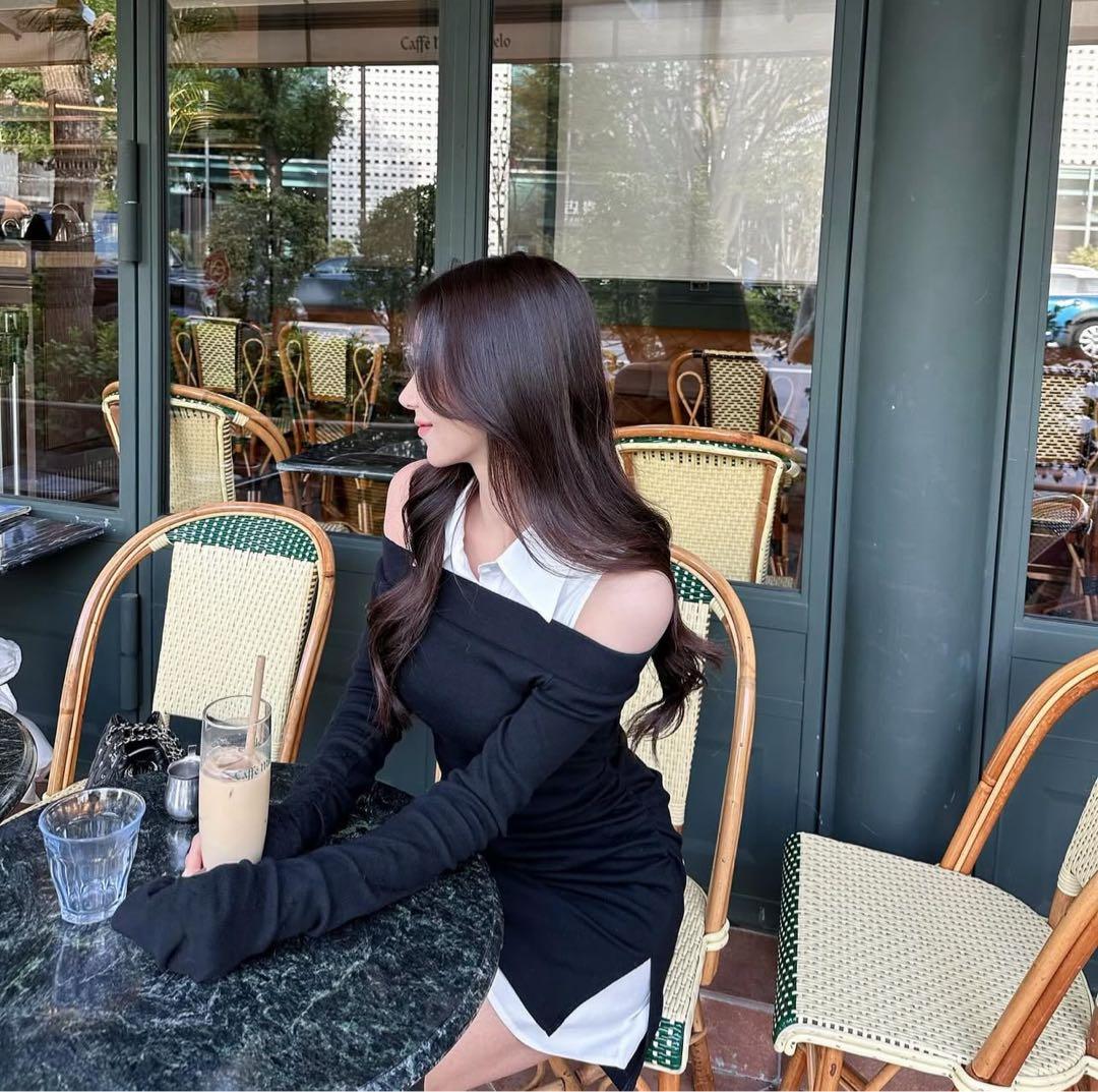 ワンピース YILON Layered gather op