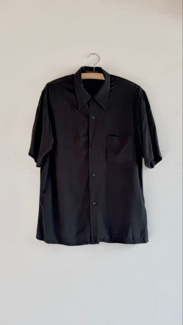 Y's for men 黒 半袖シャツ Y's for men(ワイズフォーメン) - Back Print Short Sleeve T-shirt