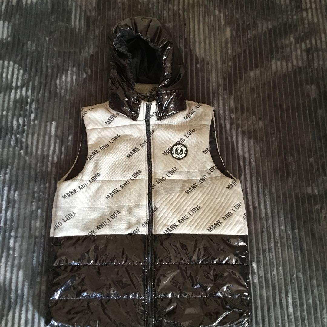 マークアンドロナ ダウンベスト MARK&LONA - MARK&LONA マークアンドロナ カモ柄 ノースリーブ