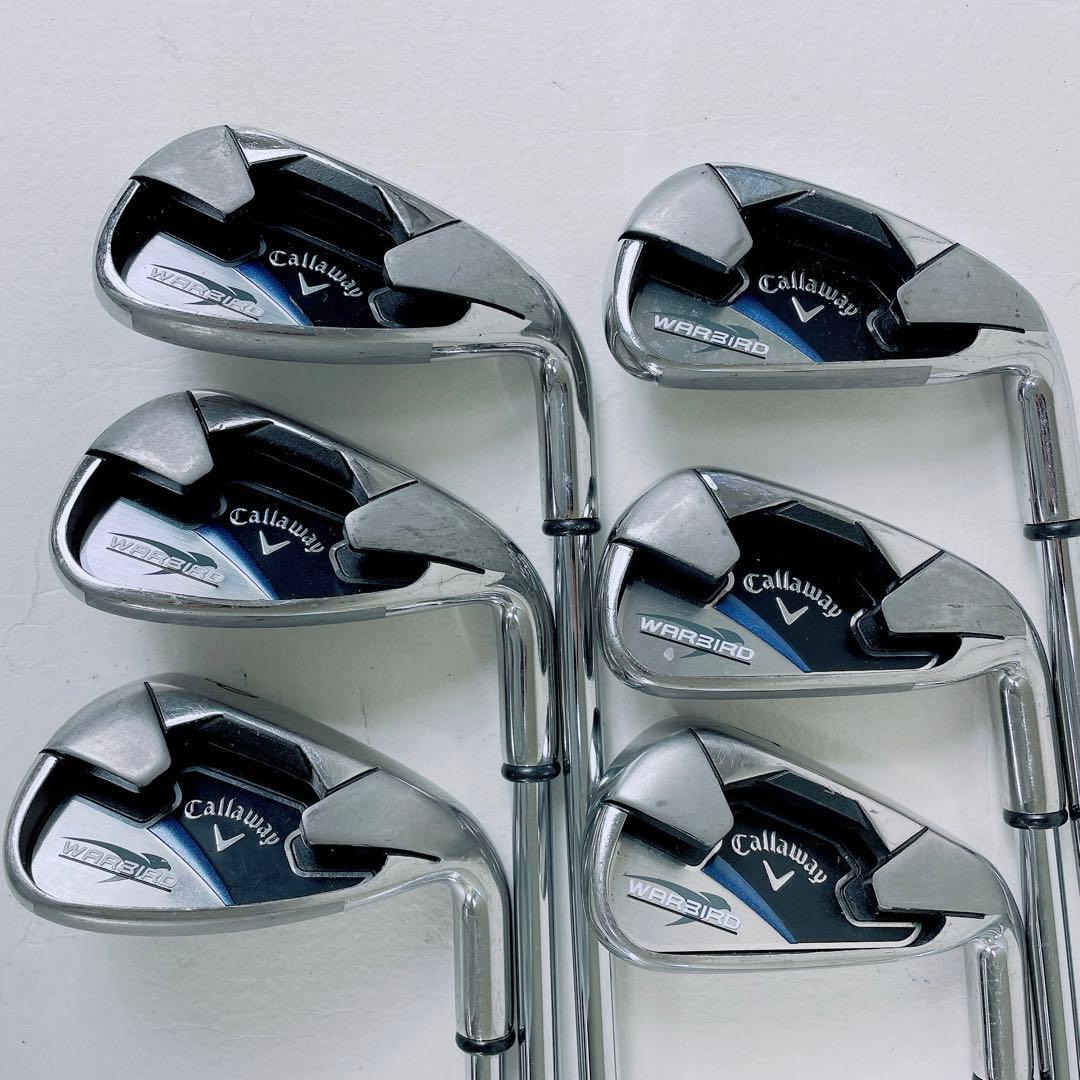 キャロウェイ　アイアン　ウォーバード　ユニフレックス　5-P 6本　N2502 Callaway（キャロウェイ） 「8日限定！最大5,000円引きクーポン