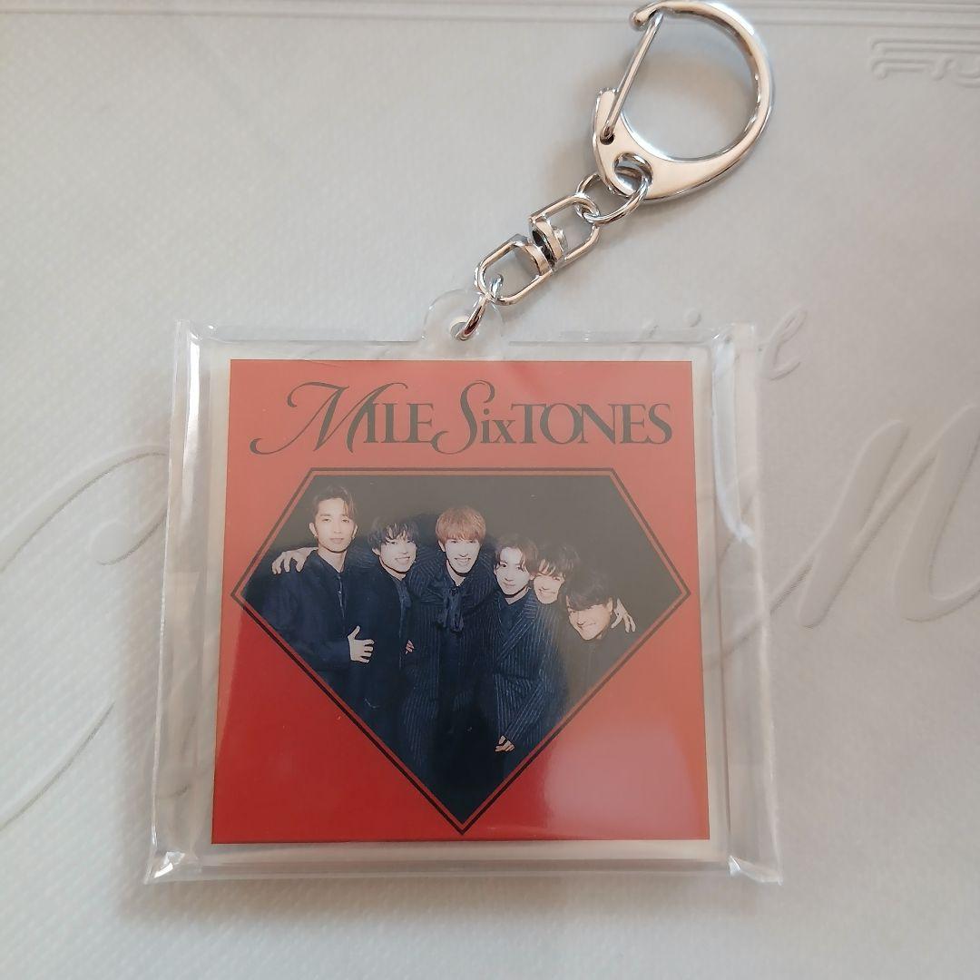 SixTONES MILESixTONES 初回盤B 特典 キーホルダー - メルカリ
