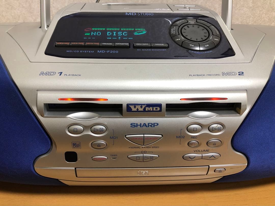 希少】 SHARP MD-F200 動作品 - メルカリ