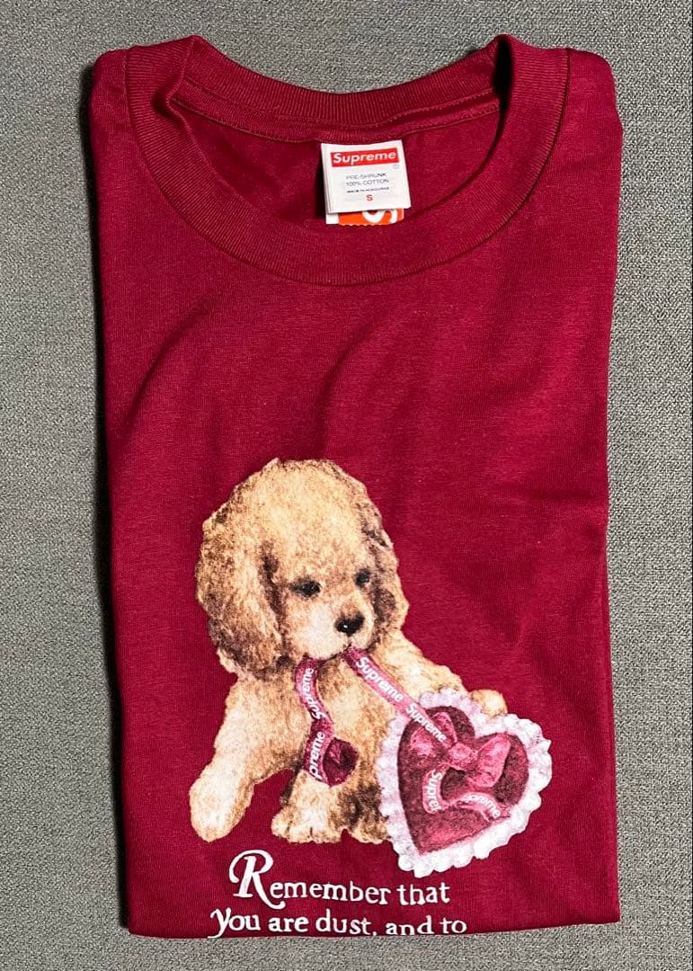 トップス Supreme Dust Tee Cardinal S Supreme Dust Tee 