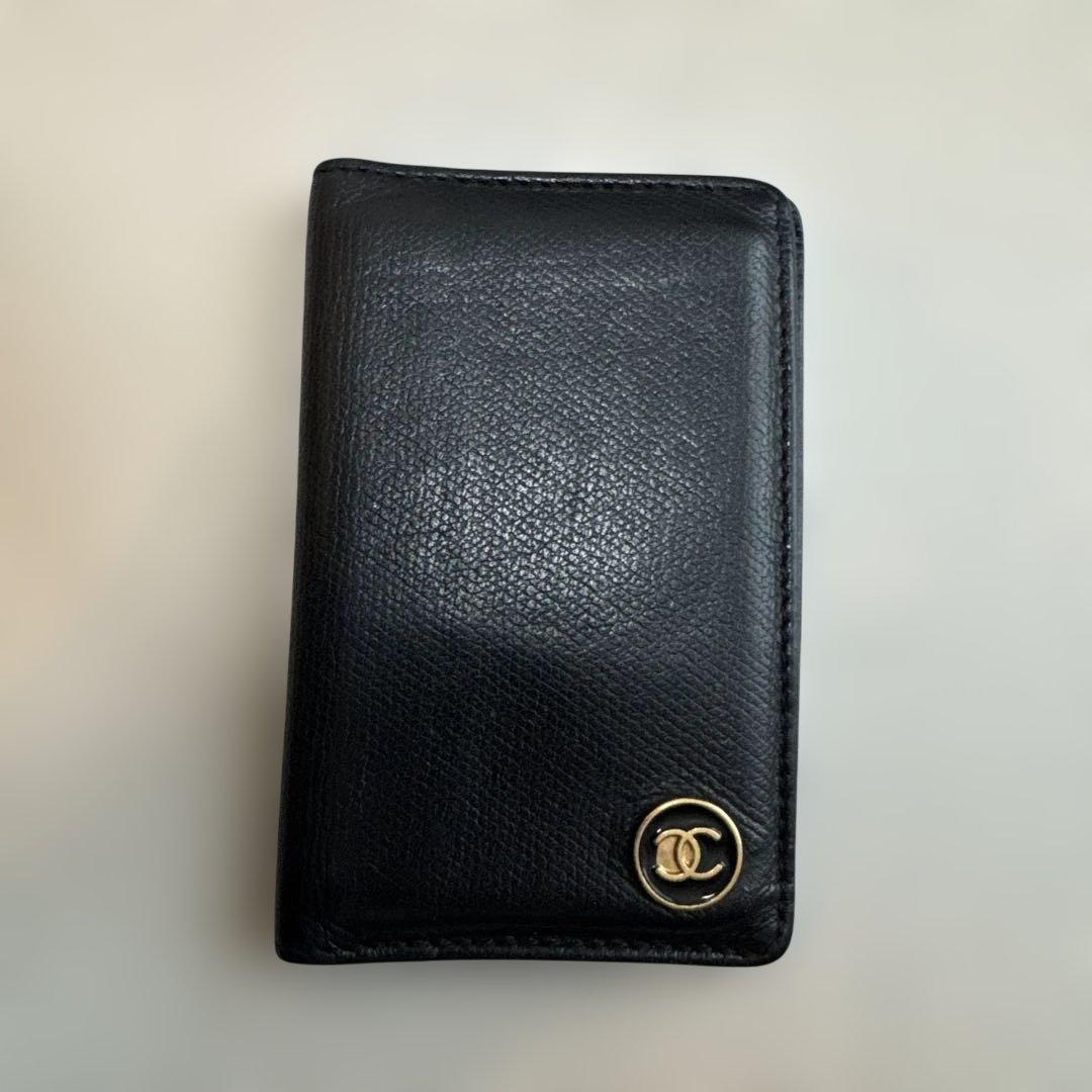 シャネル名刺入れ　カードケース CHANEL（シャネル） 名刺入れ カードケース レディース ブラック