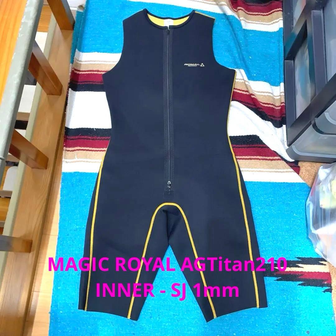 MAGIC  AGTitan210 1mm ショートジョン Lサイズ MAGIC ROYAL 1mm INNER SJ AGT210 23/24 マジック ロイヤル 1ミリ