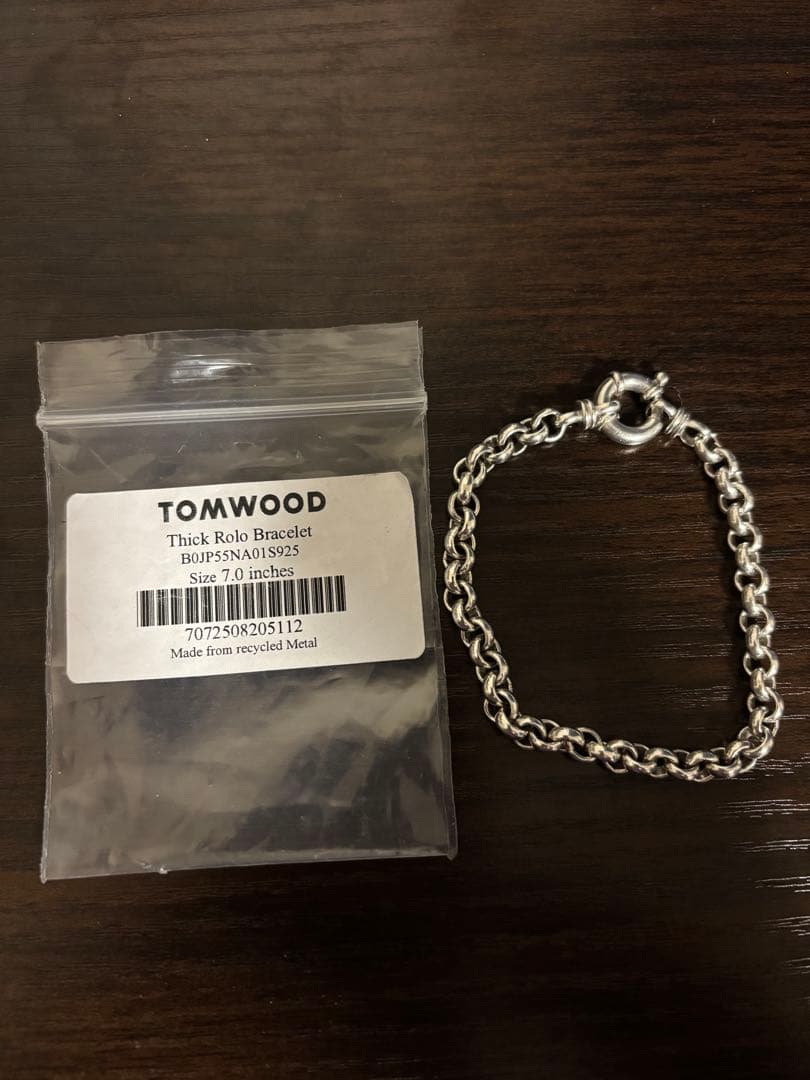 TOMWOOD Thick Rolo Bracelet 7.0インチ 楽天市場】TOMWOOD トムウッド ブレスレット レディース Thick Rolo