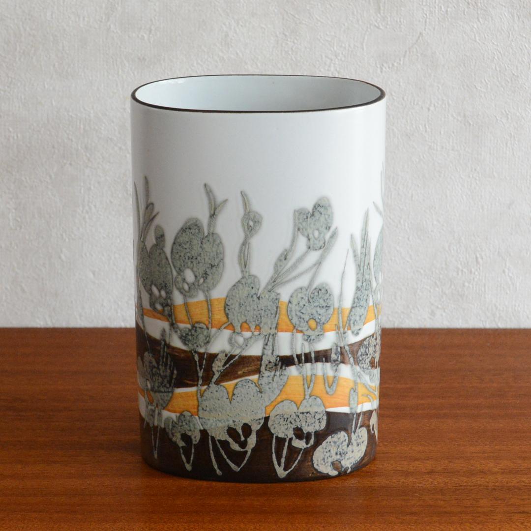 ロイヤル・コペンハーゲン Siena シエナ フラワーベース 花瓶 楕円筒 Royal Copenhagen ロイヤルコペンハーゲン Siena シエナ Ivan Weiss