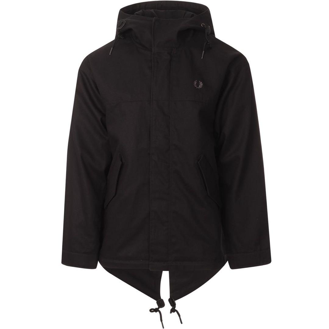フレッドペリー ジャケット パデッド パーカー コート FRED PERRY/フレッドペリー] 別注 パデッド フード刺繍シェル