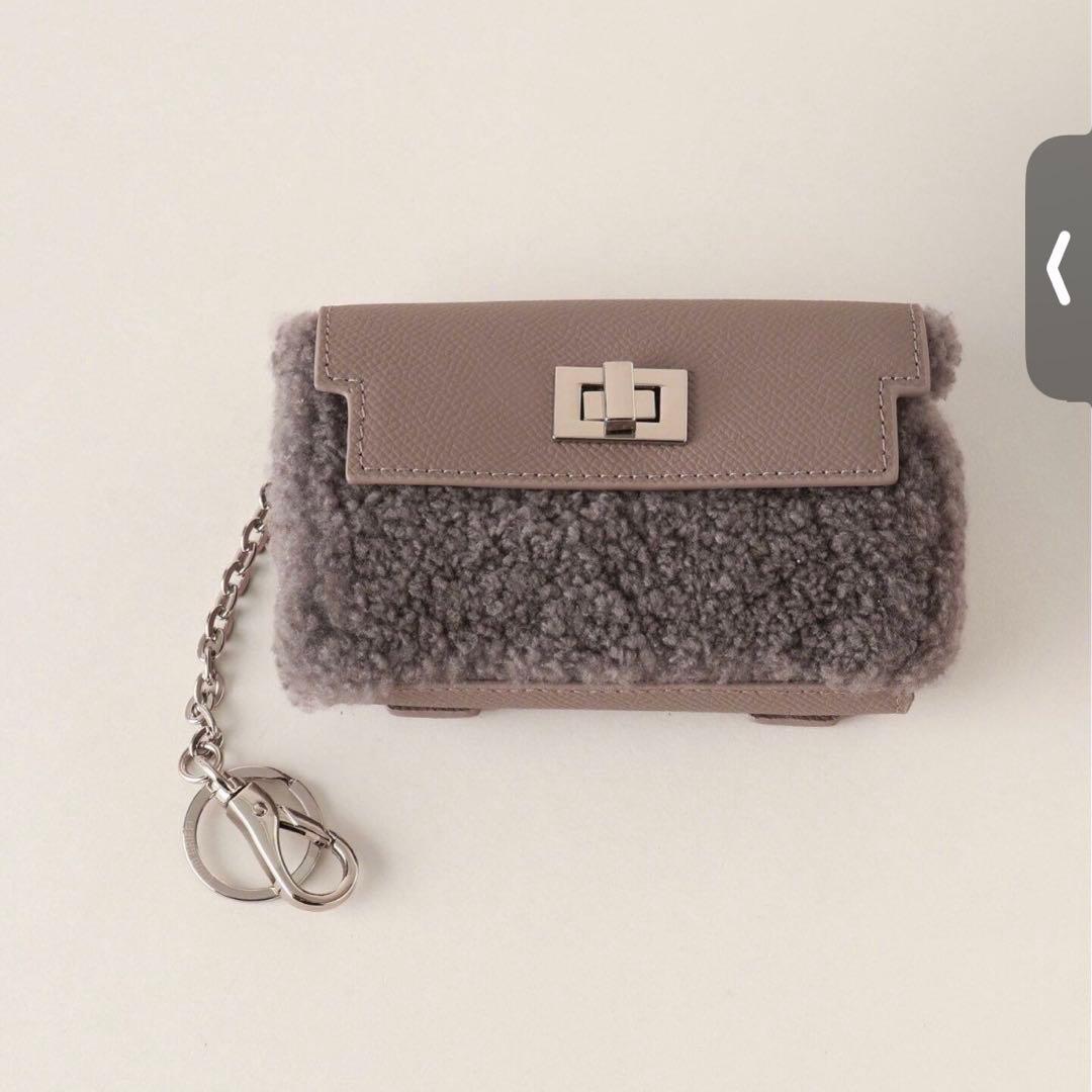 【GOOD GRIEF!/グッド グリーフ】ボア　コンパクトケース　チェーン GOOD GRIEF!/グッド グリーフ】 BOA COMPACT CASE（その他ファッション