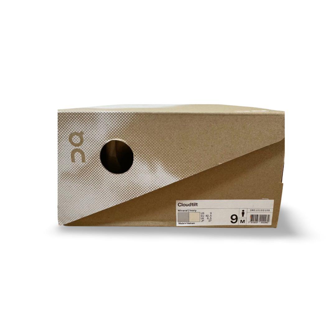 On/オンCloudtilt 27.0cm/ミネラルアイボリー - メルカリ